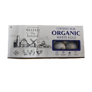 Nested Organic White Egg 10 Pcs