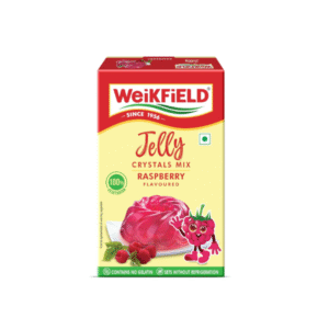 Weikfield Jelly Crystal Raspberry Flavour (90 g)