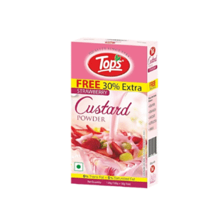 Tops Custard Powder - Strawberry (100 g)