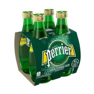 Perrier Carbonated Natural Mineral Water 4X330 ml