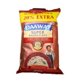 Daawat Super Basmati Rice 5 kg + 1kg