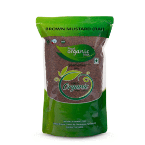 Pearl Organic Brown Mustard Seeds (Rai) 100 g