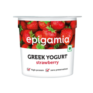 Epigamia Strawberry Greek Yogurt, 85 g