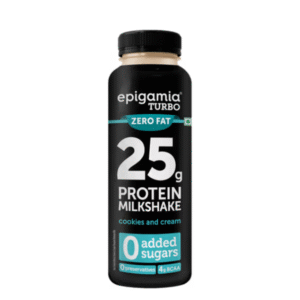 Epigamia Turbo Protein Milkshake, Cookies & Cream - 250 ml