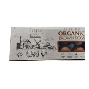 Nested Organic Brown Egg 10 Pcs